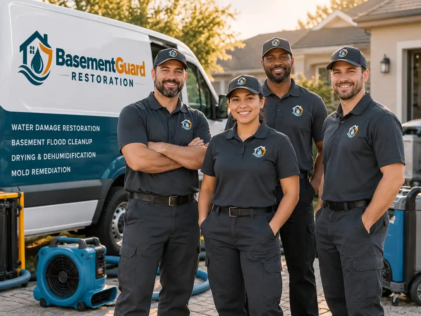 Basement Water Damage Restoration company in Oakwood, TX
